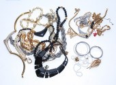 THREE BAGS OF DESIGNER JEWELRY