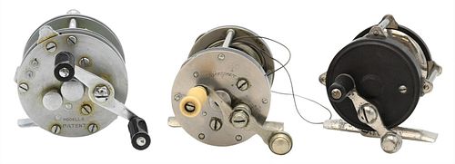 THREE BAITCASTING REELSThree