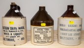 THREE BALTIMORE LABELED STONEW