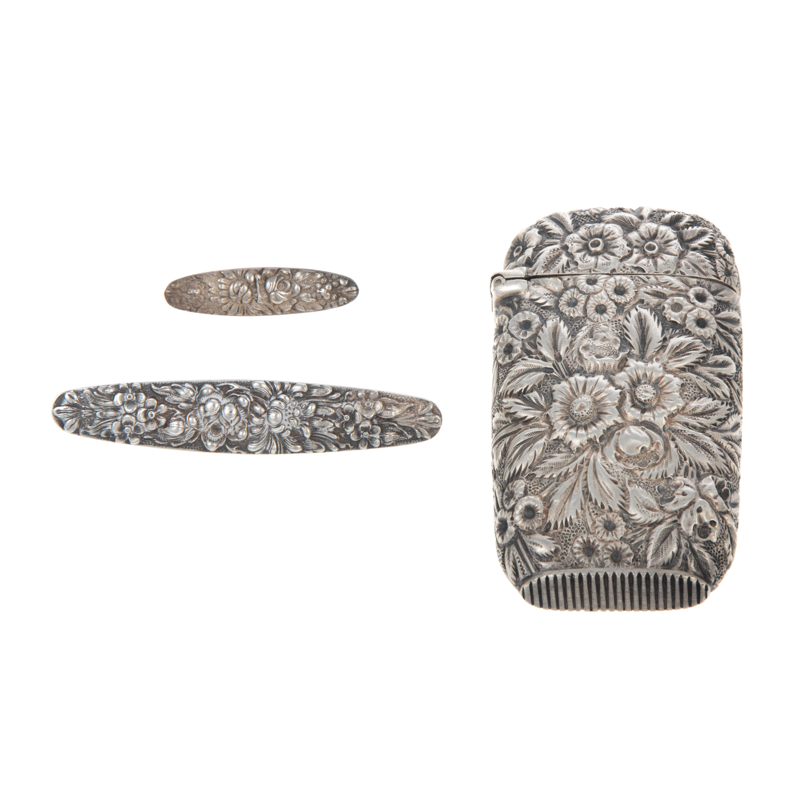THREE BALTIMORE STERLING REPOUSSE