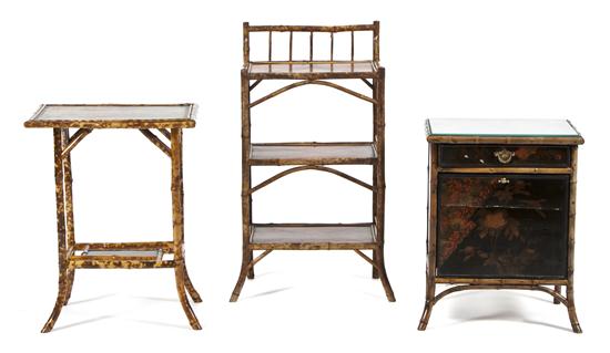 Three Bamboo Articles comprising