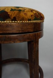 THREE BAR STOOLS WITH VELVETEE