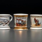 Three Barber's Porcelain Occup