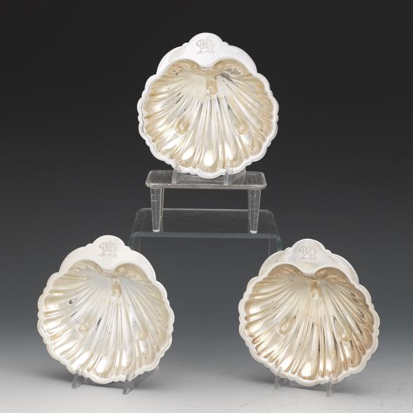 THREE BARKER BROTHERS SILVER PLATED
