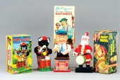 THREE BATTERY OPERATED TOYS Ja