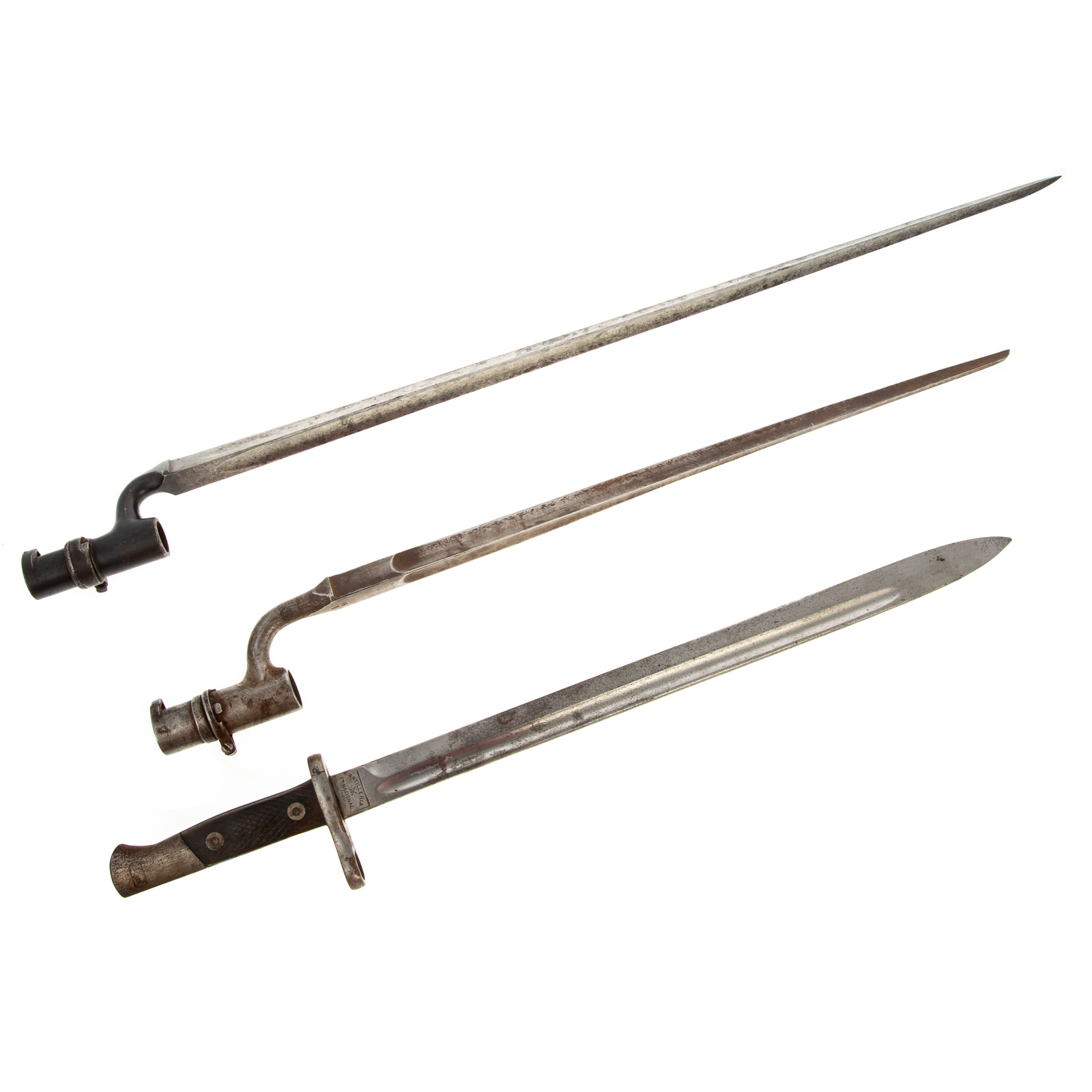 THREE BAYONETS Including Spanish