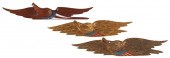 THREE BELLAMY-STYLE EAGLE PLAQ