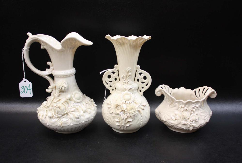 THREE BELLEEK BLACK MARK PARIAN