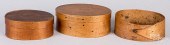 THREE BENTWOOD PANTRY BOXES, 1