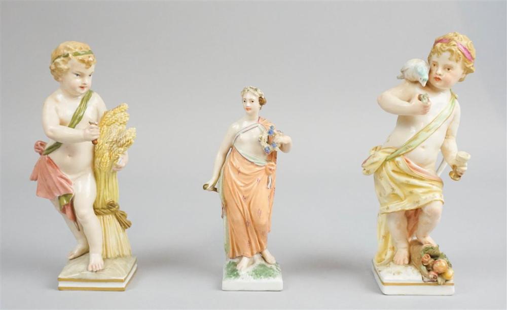 THREE BERLIN (KPM) PORCELAIN