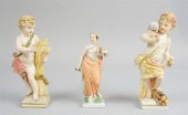 THREE BERLIN (KPM) PORCELAIN M