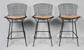 THREE BERTOIA WIRE COUNTER STO