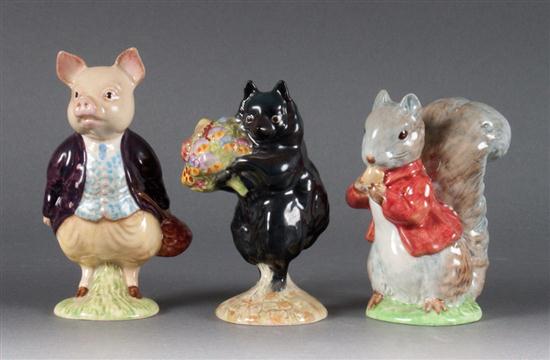 Three Beswick Beatrix Potter