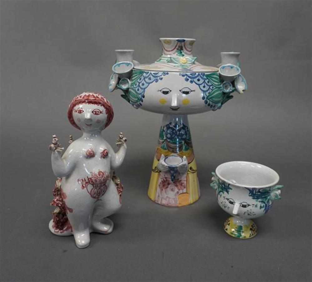 THREE BJORN WIINBLAD DECORATED