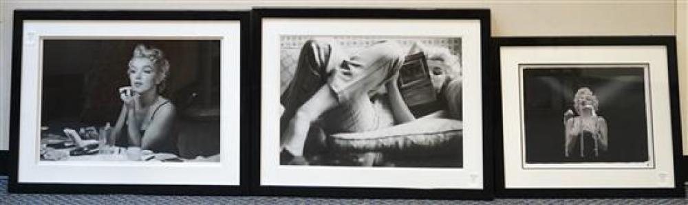 THREE BLACK AND WHITE PHOTOGRAPHS