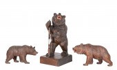 THREE BLACK FOREST STYLE CARVE