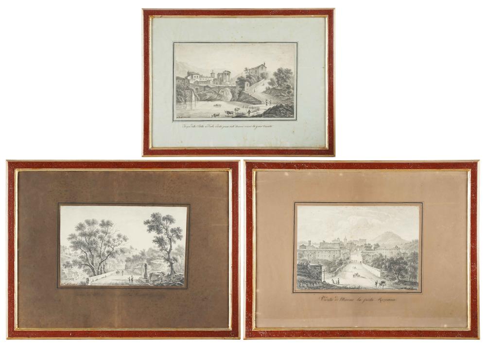 THREE BLACK & WHITE LANDSCAPES1938,