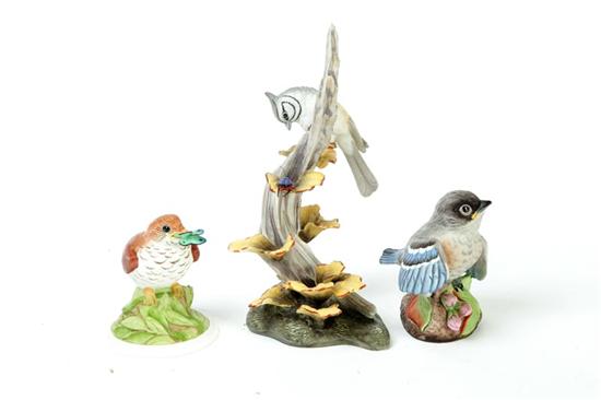 THREE BOEHM BIRDS.  Second