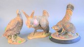 THREE BOEHM PORCELAIN BIRDS, T