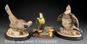 Three Boehm Porcelain Figurine