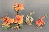 THREE BOEHM PORCELAIN SCULPTUR