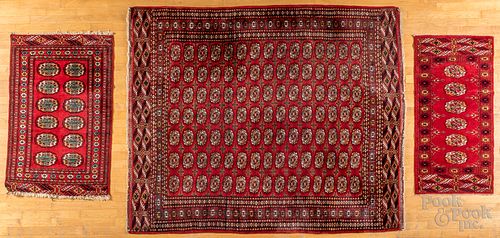 THREE BOHKARA CARPETSThree