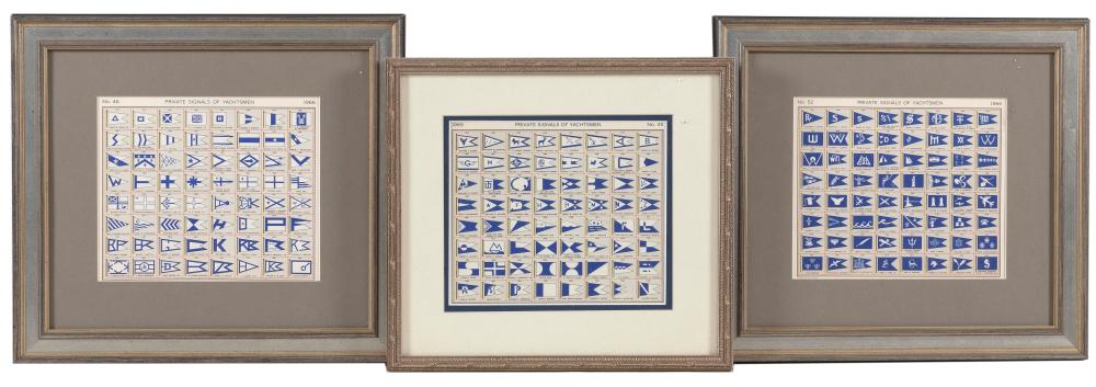 THREE BOOKPLATES FEATURING MARITIME