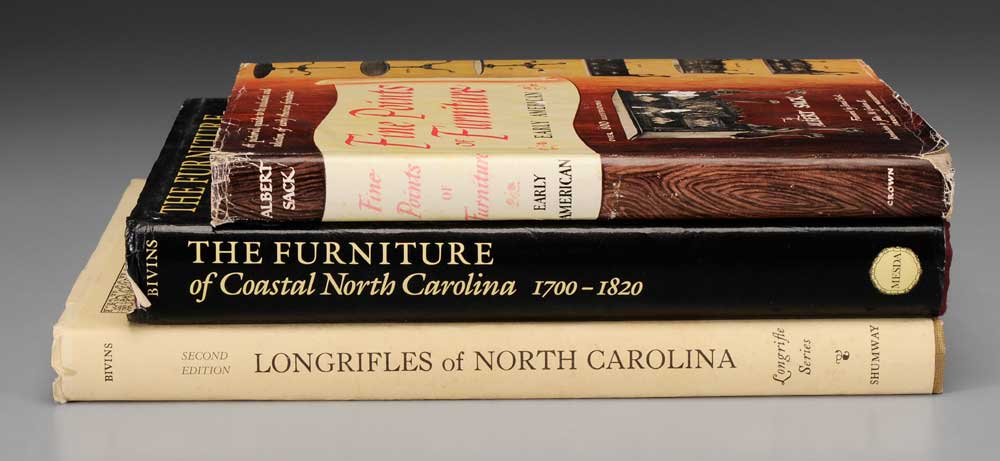 Three Books, American Furniture
