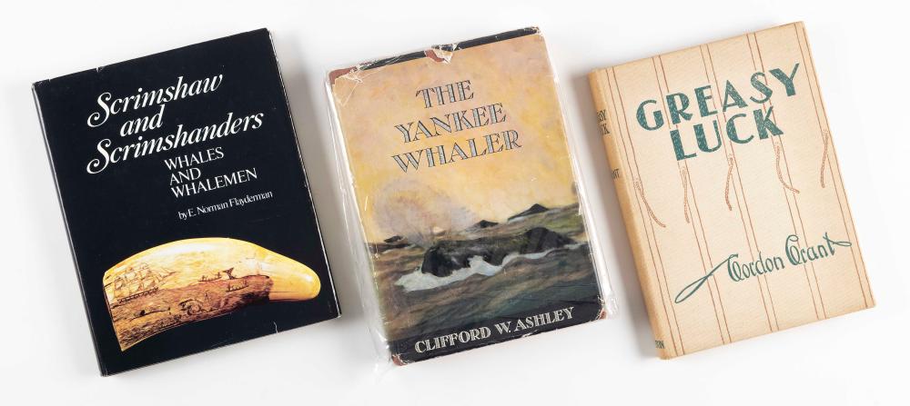 THREE BOOKS ON WHALING AND