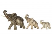 THREE BORSATO ITALIAN PORCELAI