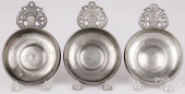 THREE BOSTON CROWN-HANDLED PEW