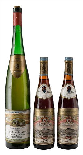 THREE BOTTLES 1976 AND 1983