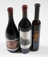 THREE BOTTLES OF SINE QUA NON