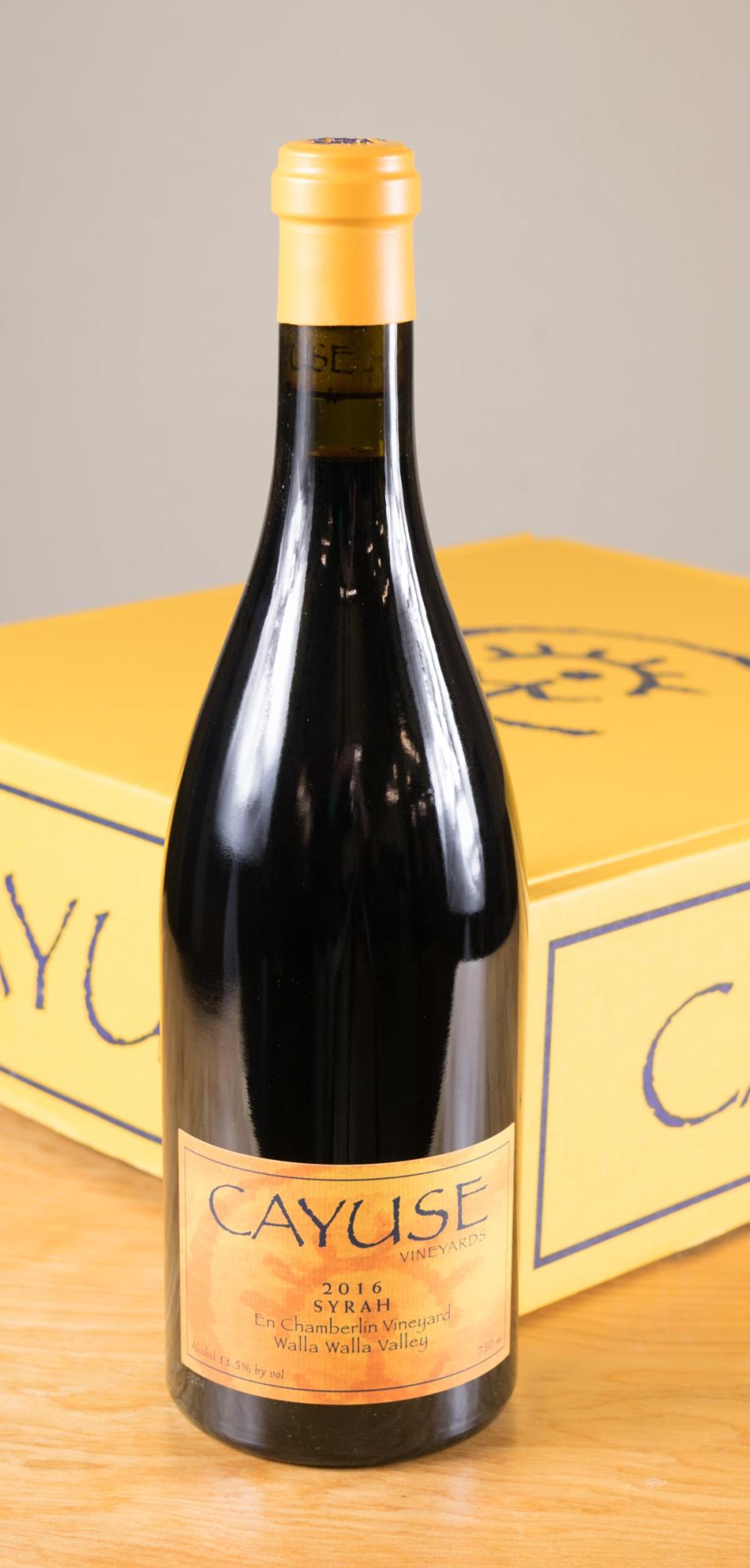 THREE BOTTLES OF VINTAGE CAYUSE