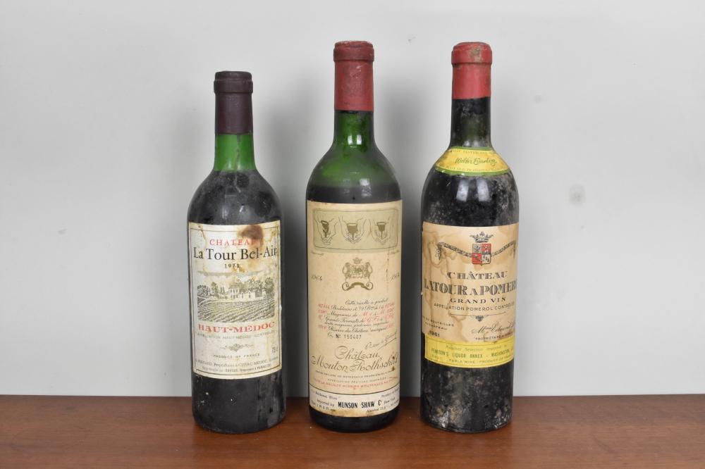 THREE BOTTLES OF VINTAGE FRENCH