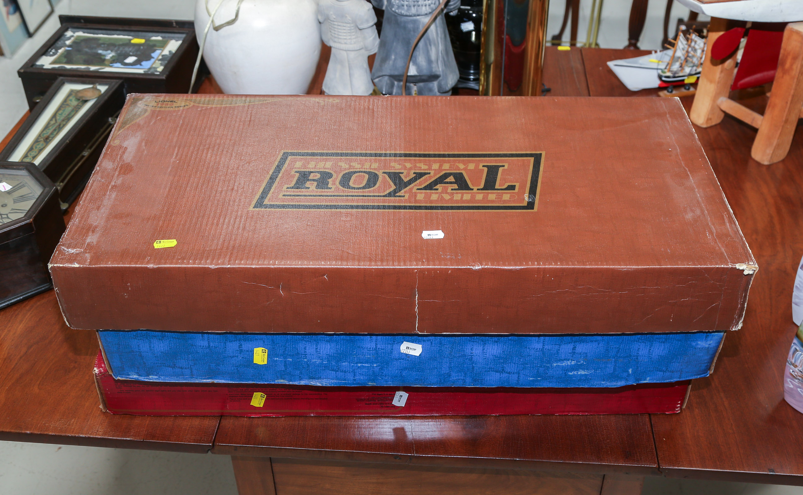 THREE BOXED LIONEL LIMITED