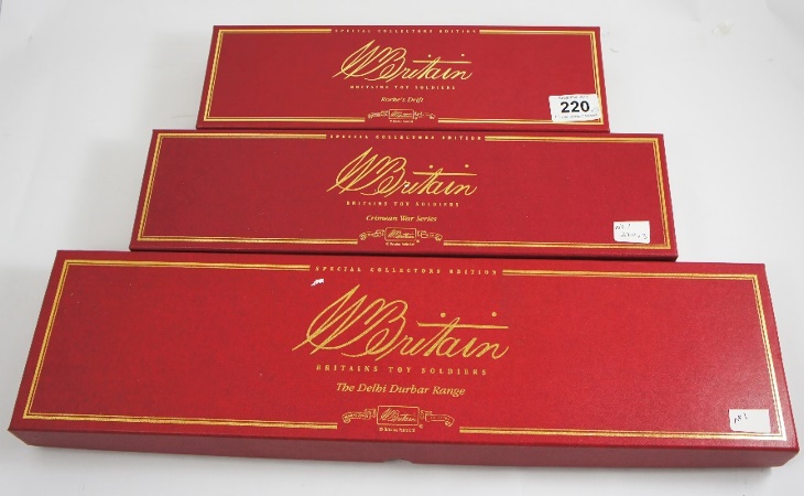 Three Boxed Sets of Britains Toy