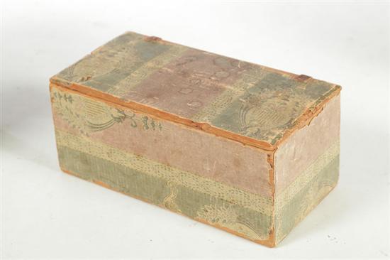 THREE BOXES.  American  mid 19th