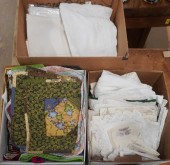 THREE BOXES OF ASSORTED TABLE