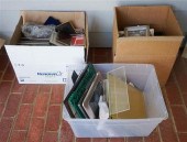 THREE BOXES OF PICTURE FRAMEST