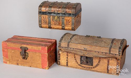 THREE BOXESThree boxes, to