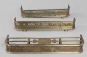 Three Brass Fenders British, 1