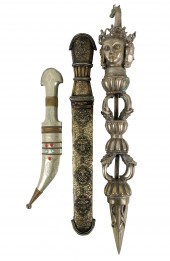 THREE BRASS IMPLEMENTSThree Br