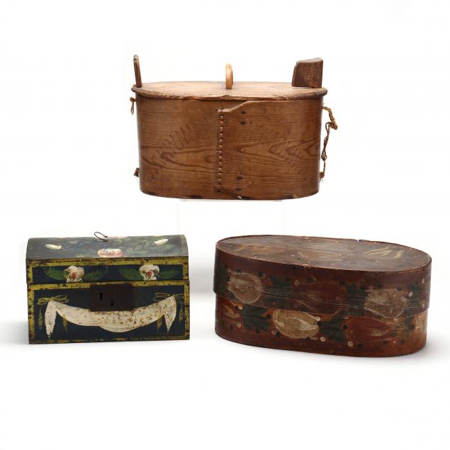 THREE BRIDE'S BOXES, INCLUDING