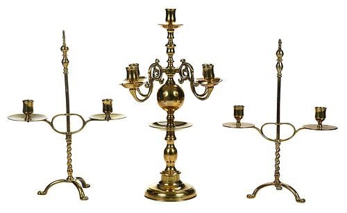THREE BRITISH BRASS