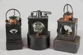 THREE BRITISH LAMP MANUFACTURI