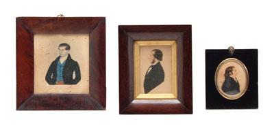 Three British miniature