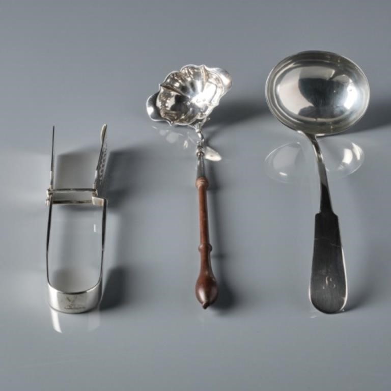 THREE BRITISH STERLING SILVER