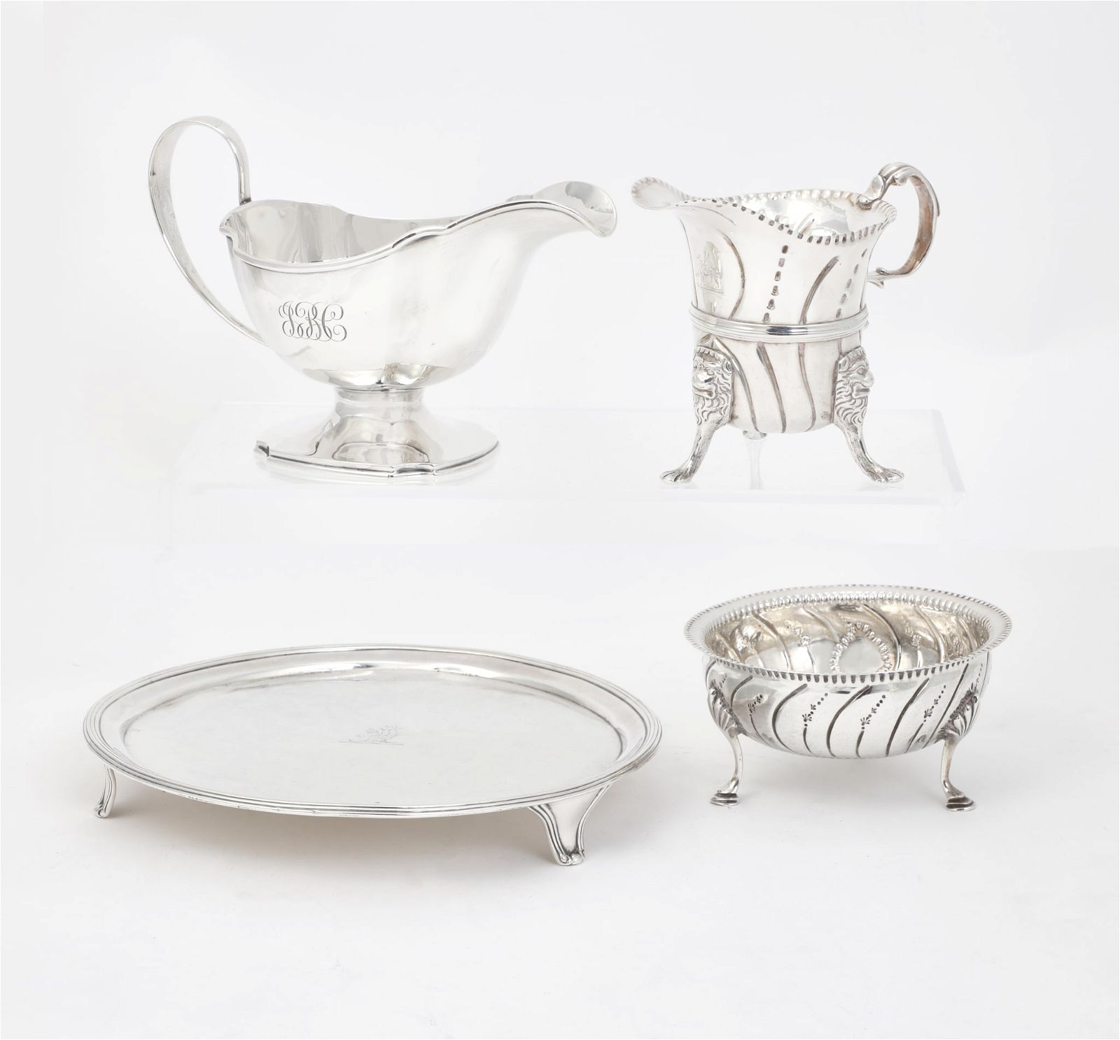 THREE BRITISH STERLING SILVER