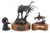 THREE BRONZES BY KEN MAYERNICK